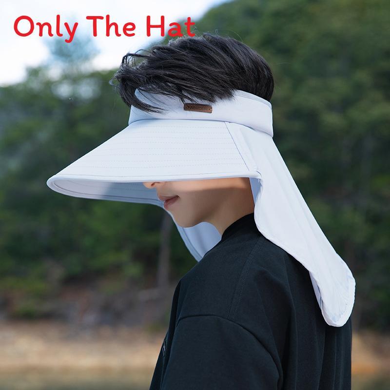 Summer Unisex Sun Shade Hat With Wide Brim And Adjustable Fit For Outdoor Protection