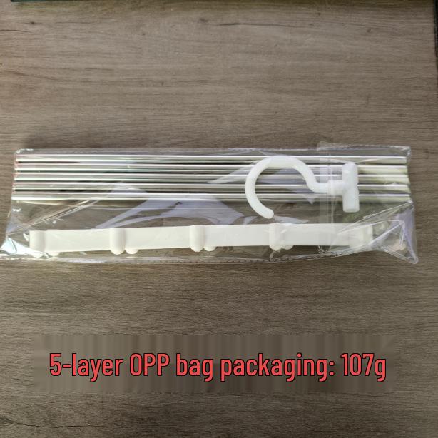 Multi-layer Non-slip Stainless Steel Pants Hanger for Wardrobe Storage