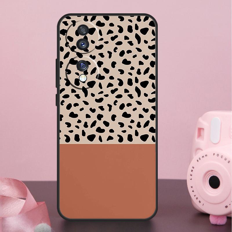 Boho Botanical Leaf Cow Cactus Funda For Honor Magic 6 Pro 5 Lite 10 50 70 90 Honor X8a X9a X8b X9b X7 X8 X9 X6a X7a Case