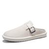 Men's Casual Slippers Big Size Cool Summer Outdoor Breathable Walking Shoes Indoor Lightweight Soft One Stirrup Home Shoes 2025