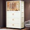95CM Wide Children's Plastic Wardrobe and Storage Cabinet