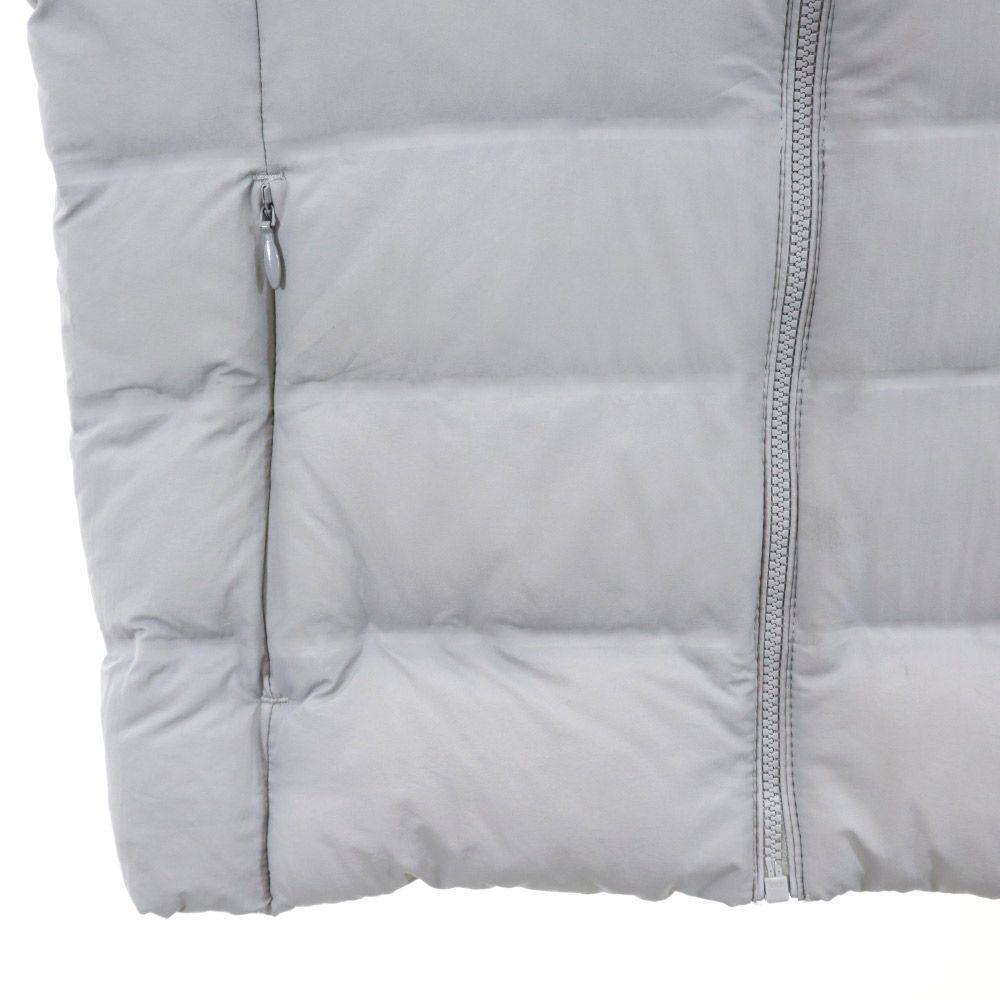 Uniqlo Seamless Ultra Light Down Jacket M Gray Hood Women Used