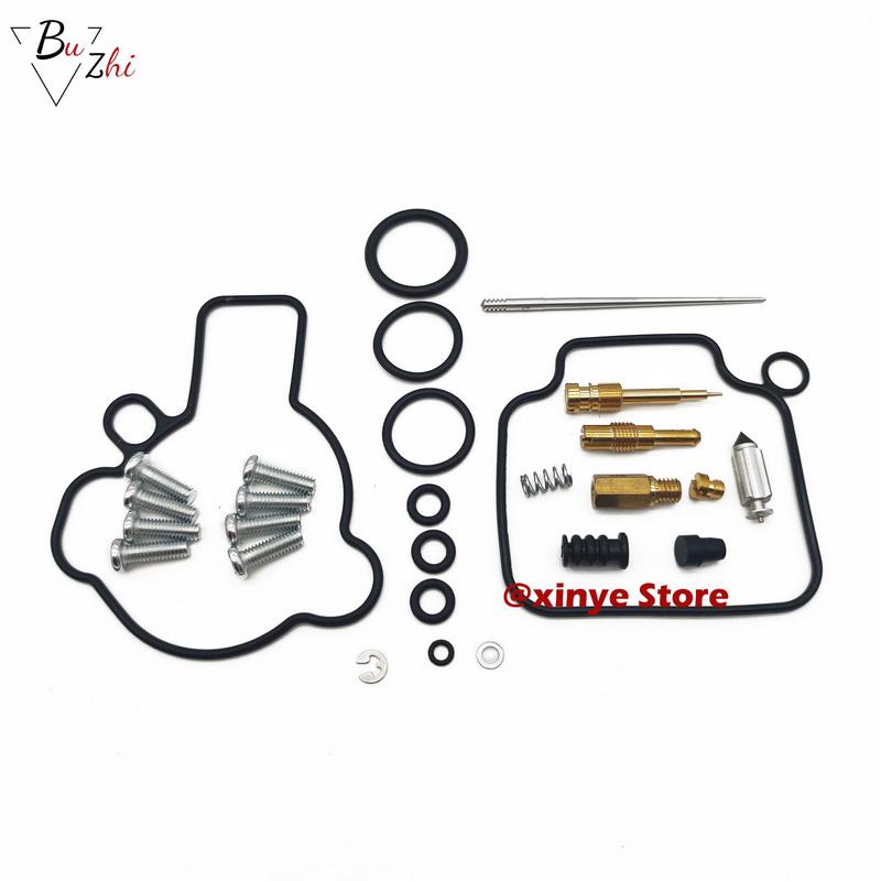 Motorcycle engine carburetor repair kit needle valve gasket air screw for Honda TRX450R 2004-2005 TRX450 TRX 450 R 450R