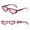 New personalized retro polygonal small frame sunglasses men's and women's trend street shot glasses concave sunglasses S