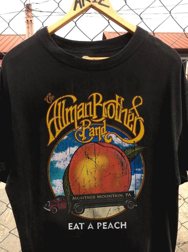 Vintage The Allman Brothers Eat a Peach T-shirt All Size UR041 FREE SHIPPING