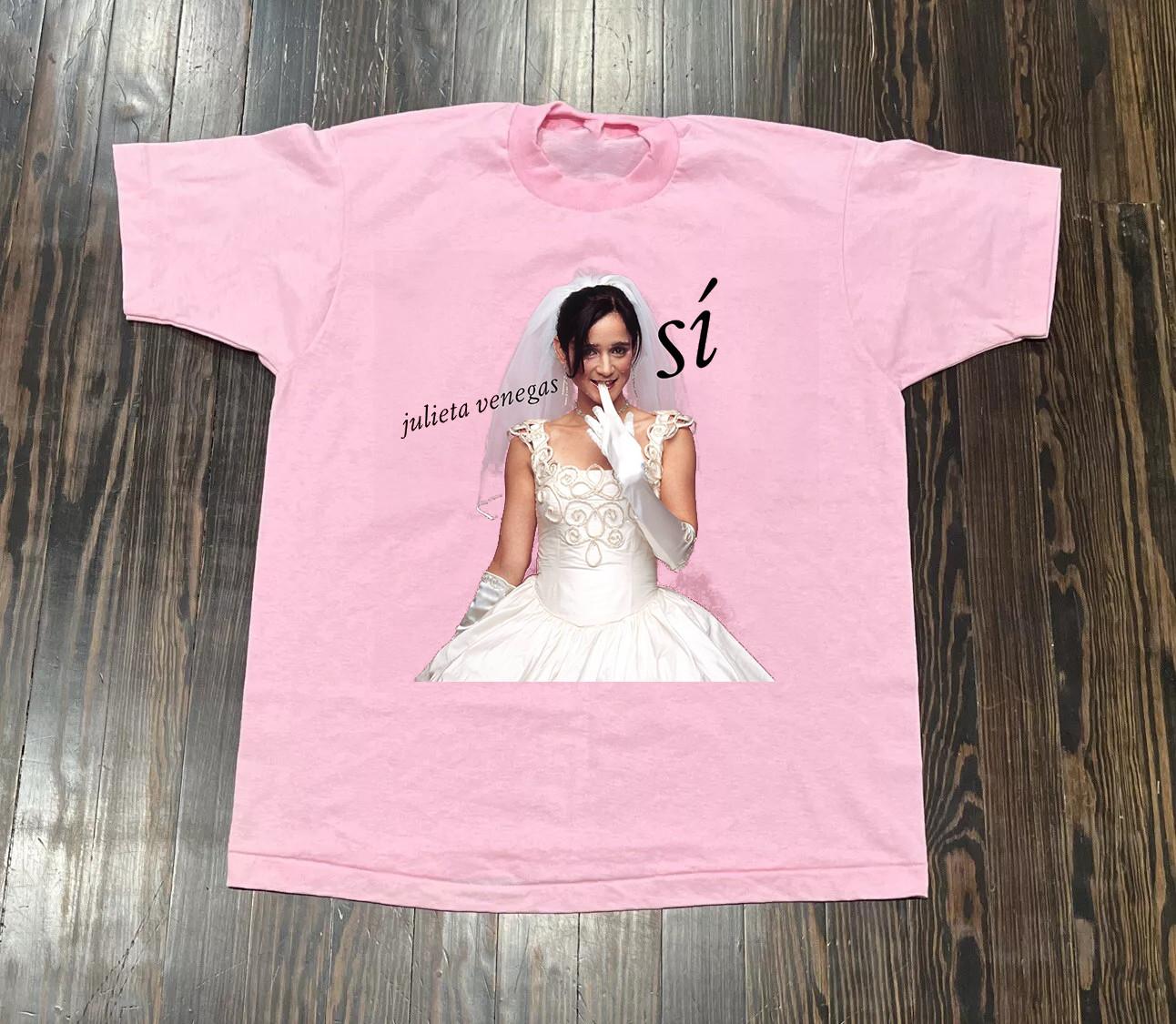 

JULIETA VENEGAS - SI Album T Shirt Size S-5XL Gift For Fans S разноцветный