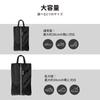 Pack All Foldable Shoe Double Pocket Zippered Waterproof Travel Shoe Nylon Easy to Suitable for Indoor Shoe Clothing Business Home Enlarged Version