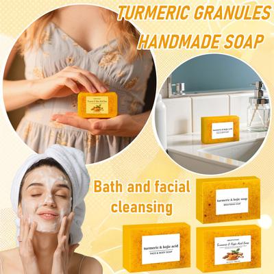 Sabonete em Barra Para Pele com Hiperpigmentação Sabonete Para Manchas Escuras, Áreas, Axilas Sabonete Facial Reduz Acne, Limpa a Pele Turm