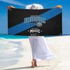 Orlando Magic Logo Print Beach Towel, Large Soft Quick Dry Towel for Beach Camping Swimming