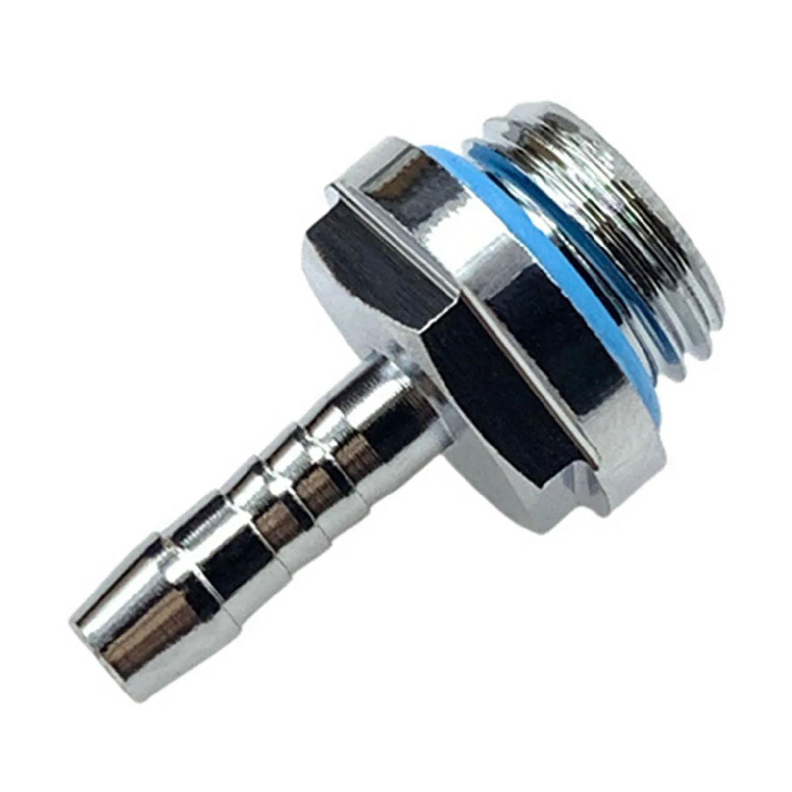 

PC Water Cooling Barb Fitting Two-Touch Fitting G1/4 Thread HosePagoda Connector Pagoda Connector Pipe Fittings Industrial Plumb 9MM