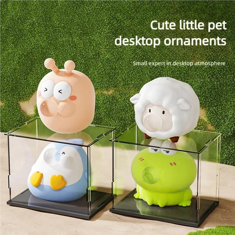 Cute Animal Pinch Playthings Squish Squeeze Toy Anxiety Stress Relief Sensory Antistress Playthings Ideal for Adults Birthday Present antistress toy