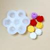 Flower Silicone Mold for Cake Chocolate Soap 3D Rose Handmade Candle Gypsum Mold Food-Grade Reusable Baking Tools