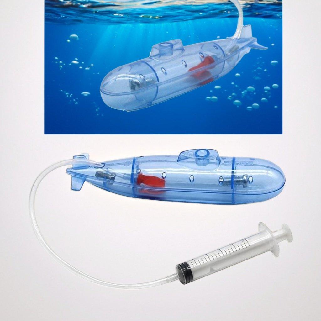Diy Creative Submarine Model Montessori Stem Educational Puzzle Atmospheric Pressure Science Experiment Gift For Kids Children