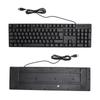 K1800 Wired USB 104 Keys Minority Language Keyboard Wired USB Gaming Keyboard for Home Plug and Play Keyboard, Keyboard, Russian/Spanish/French/Wired