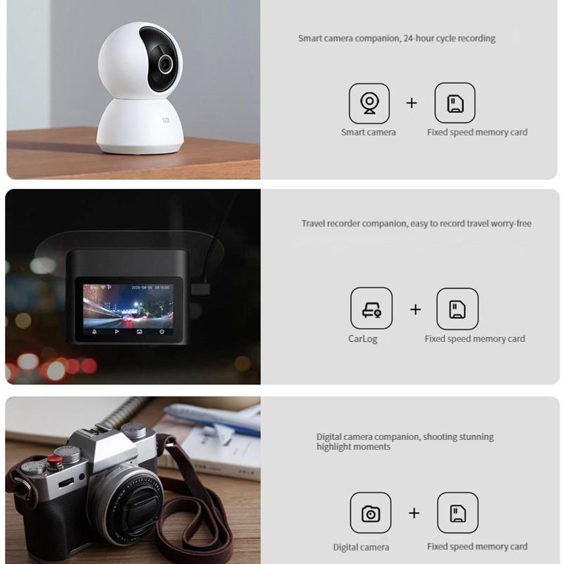 XIAOMI GUSU High Speed Mini SD Memory Card TF Card for Smartphone Camera Car DVR Drone