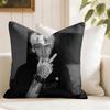 Rapper Llil Peep Cushion Cover Natural Linen Double Sided Print  Throw Pillow Case for Sofa Couch Home Decor