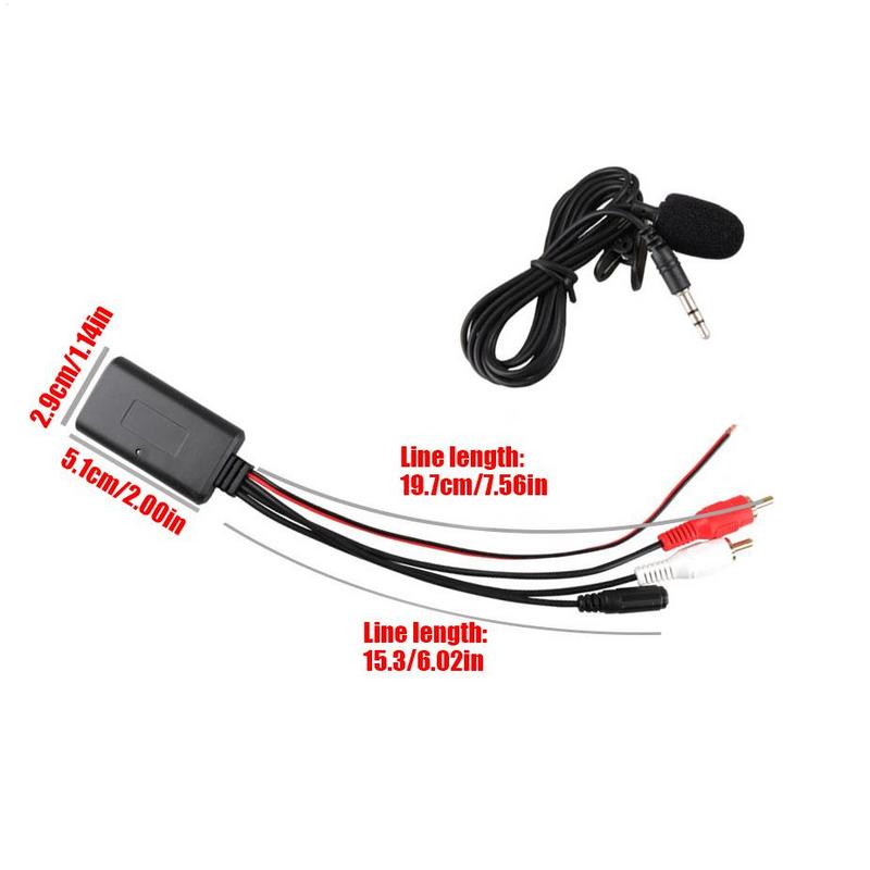 Audio Extension Cable Male To Female Car Audio Copper Aux Cable For Microphone Wireless Speaker Extender Car Accessories