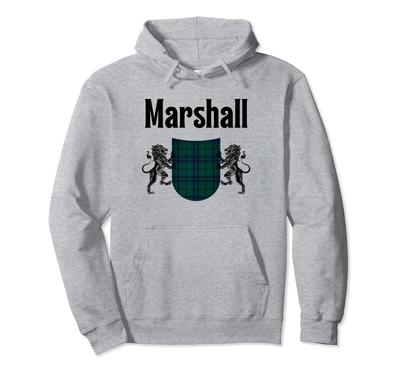 Marshall Clan Scottish Nametag Tartan Parka