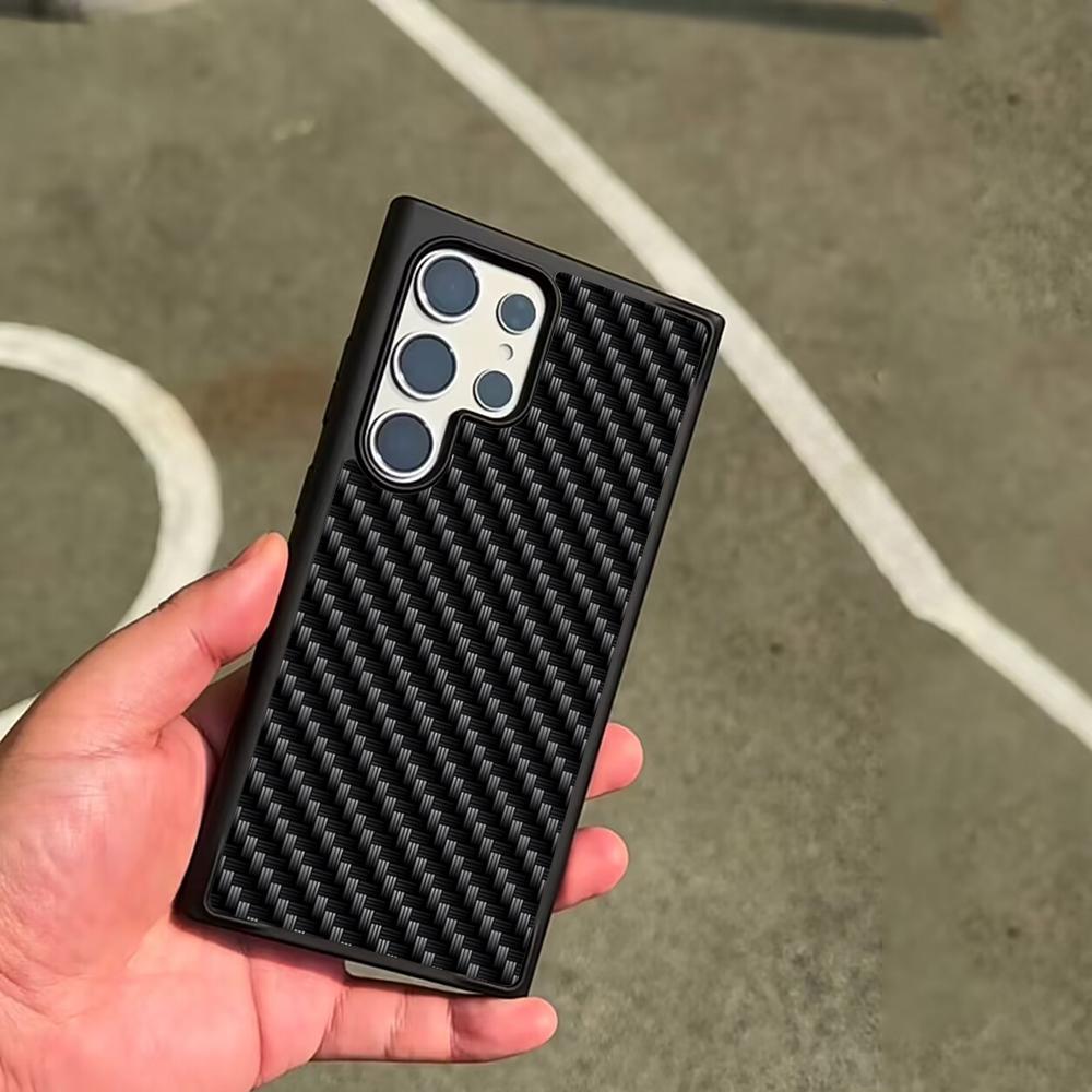 Carbon & Forged Carbon Fiber Phone Case For SAMSUNG Galaxy S26 S25 S24 S23 S22 S21 S20 FE Plus Ultra Cover