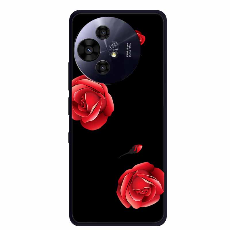 Coque For TCL 50 Pro NxtPaper 5G Case Shockproof Black Silicone Soft TPU Back Cover For TCL 50 Pro NxtPaper Phone Case Cartoon