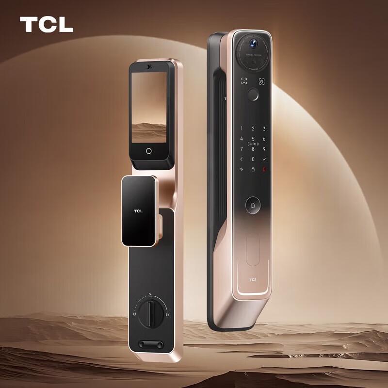 TCL X10R Palm Vein Smart Door Lock with HD Peephole