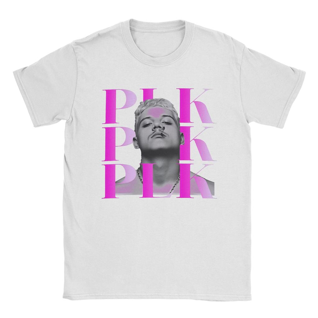 Rapper Plk Face T Shirt for Unisex 100 Cotton Funny TShirt Crewneck Tee Shirt Short Sleeve Clothing Plus Size