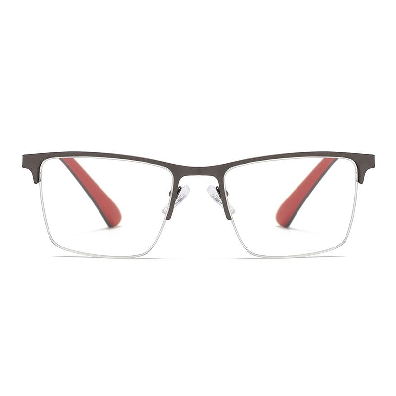 Anti-Blue Reading Glasses, Elderly Fashion Reading Glasses, Metal Men'S Optical Glasses 3066