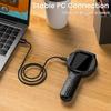 2.8-Inch 100X Magnifying Glass Portable Skin Scalp Analyzing Electronics Repair Digital Magnifier HD Handheld Microscope
