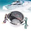85mm 3 in 1 Speedometer 3000rpm Tachometer 8 to 16V Voltmeter 7 Colors Backlight E-1Celsius4-1Celsius2-3Celsius4-F Fuel   Gauge for RV Yacht Truck