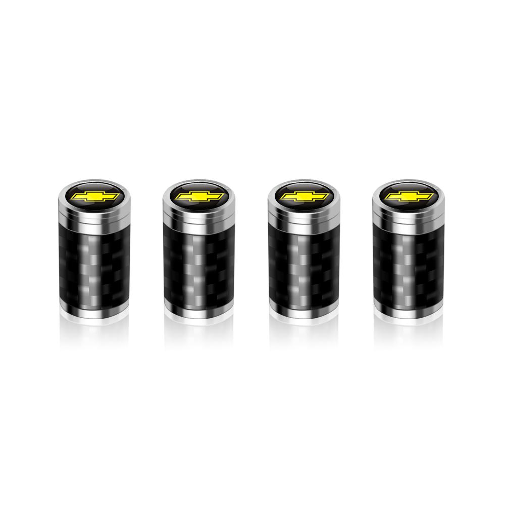 4Pcs Metal Car Wheel Tire Valve Stem Caps Rim Tyre Accessories For Chevrolet Trax Cruze Camaro Orlando Cavalier Corsa Volt Sonic