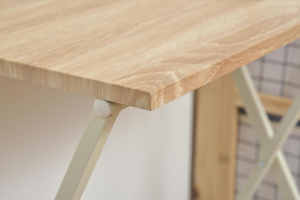 AZUMAYA Folding Desk White PT-780WH
