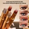 Three Color Eyeshadow Stick Matte Pearl Glitter Long Lasting Waterproof Twist Up Portable Travel Friendly Daily Eye Makeup