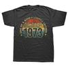 51 Years Old Vintage 1973 Limited Edition 50th Birthday T Shirts Graphic Streetwear Short Sleeve Birthday Gifts Summer T-shirt