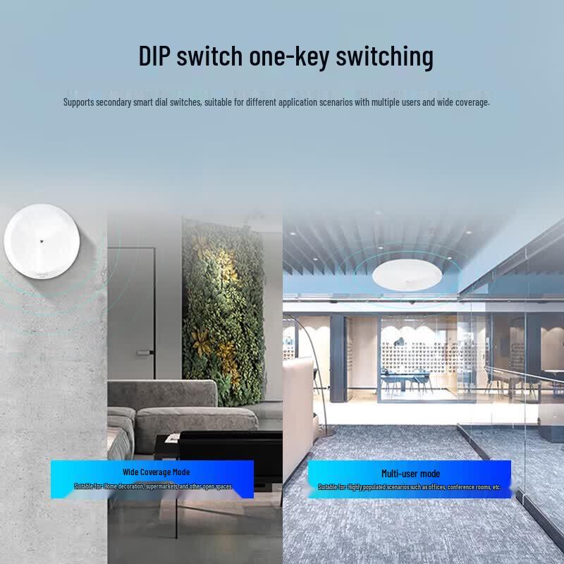 H3C Whole-Home WiFi 6 Ceiling AP System with 2.5G PoE Router (CN Version)