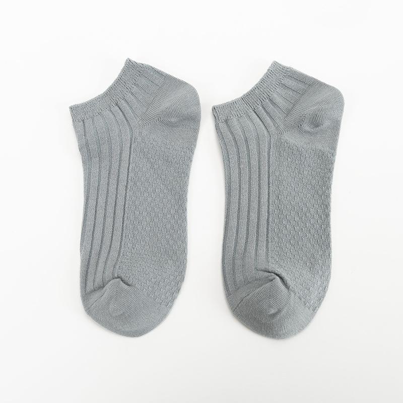 

Носки Мужские Деловые и Повседневные Весенне-Летние Носки из Чесаного Хлопка Потоотводящие и Антибактериальные Спортивные Низкие Невидимые Носки 1 pair сапфир синий