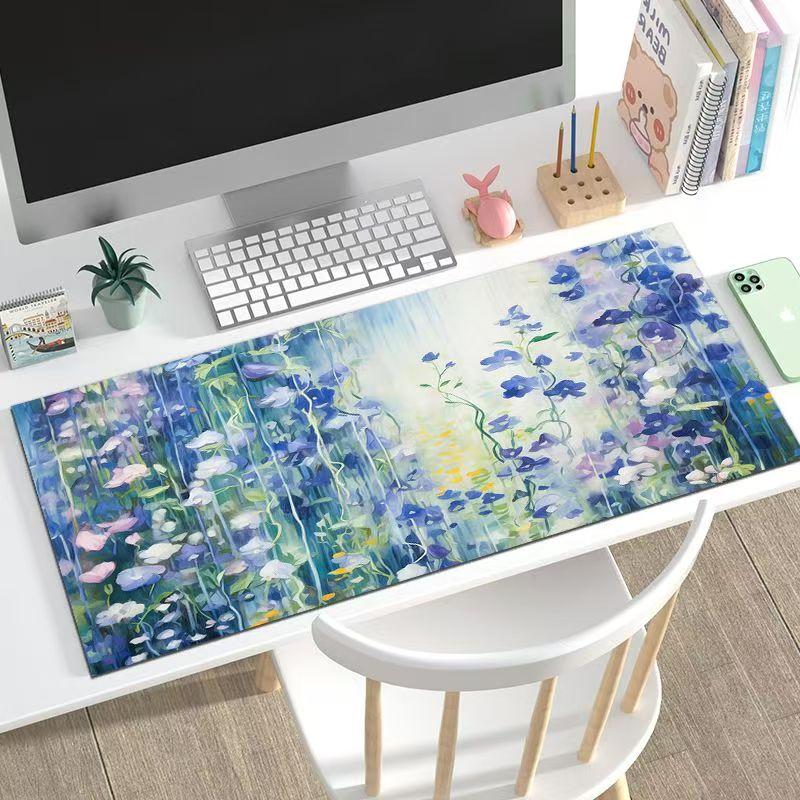 Oversized Mouse Pad Simple Boys And Girls Esports Game Office Wrist Guard Computer Desk Mat
