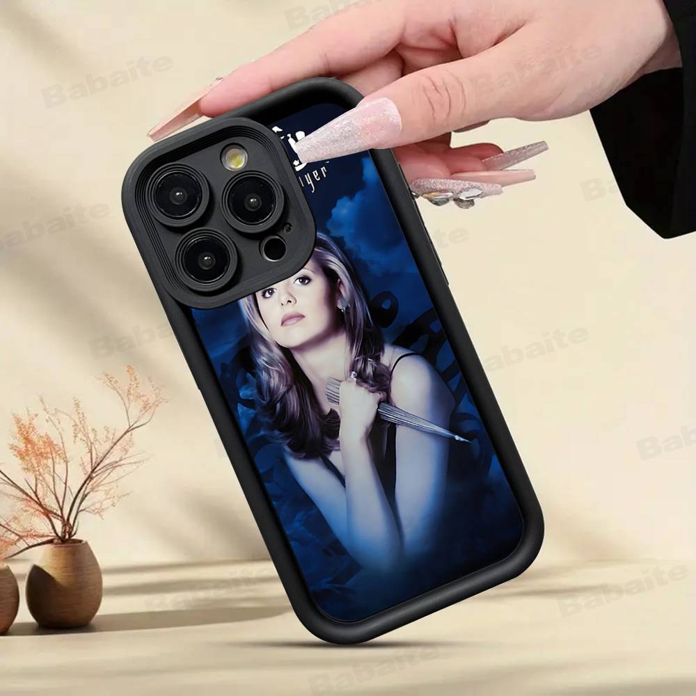 B-Buffy The Vampire Slayer Phone Case For IPhone 17 16 15 14 13 12 11 Pro Max Plus MINI Soft Cover