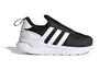 adidas Originals ZX 360 Cushioning Abrasion Resistant Breathable Low Top Toddler Shoes Black White Infant And Toddler FX4941