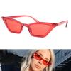 Fashionable Vintage Style Wear Resistant Sunglasses Eyewear Sun Glasses for Female(Red )