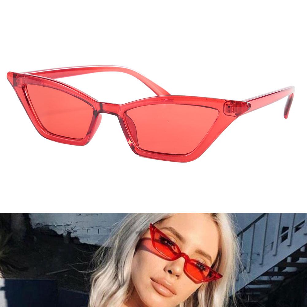 Fashionable Vintage Style Wear Resistant Sunglasses Eyewear Sun Glasses for Female(Red )