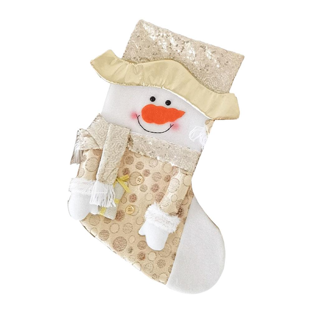 

Рождественский плюшевый подвесной орнамент Санта Снеговик Олень Красивый декоративный мешочек Тематика фестиваля Украшение для праздничной вечеринки