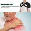 Adjustable Double Shoulder Support Belt For Back Pain Relief Sports Compression Strap Cross Bandage Stabilizer