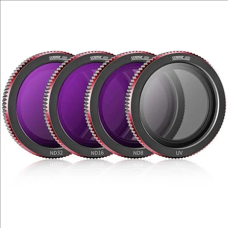 DJI Neo Optische Glasfilter für CPL/UV/ND8/ND16/ND32, Leichtes Objektivfilter-Set für Luftaufnahmen Drohnenzubehör