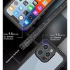 IP68 Shellbox Wasserdichtes Gehäuse für iPhone 16 15 14 13 12 11 Pro Max XR XS Max 13Mini 15Plus Aluminium-Schwimmtelefon-Luxusabdeckung