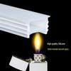 Flexible Silicone LED Strip Cover: Recessed Bendable Split-Line Lamp Shade, No Threading Required