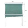 Tenda da Casa delle Bambole 1/12 Modello Tenda Simulazione Casa delle Bambole Balcone Esterno Tenda da Sole Scena Decorazione Giocattoli Gioco di Finzione per Bambini