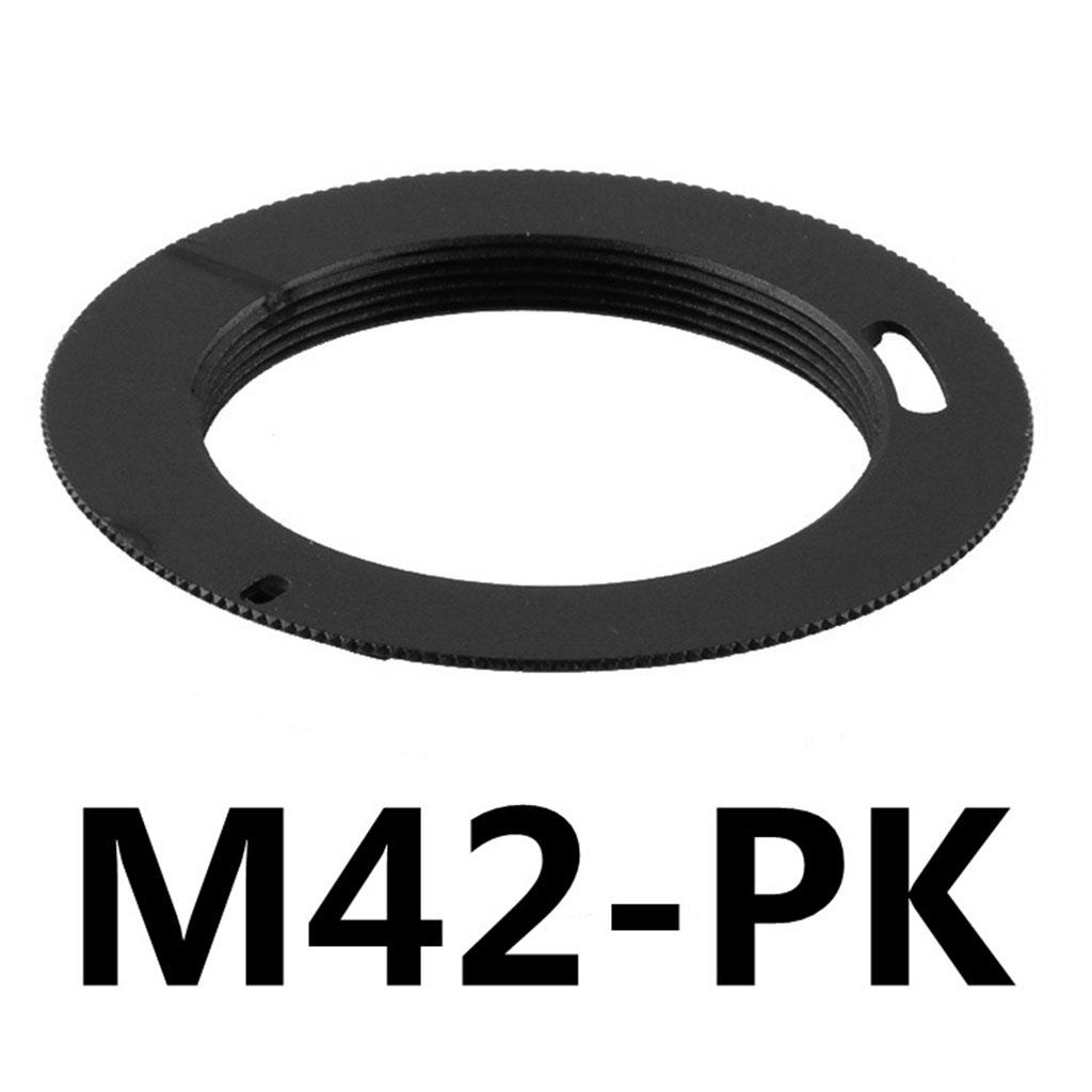 M42 Adapter Ring Metal Lens Adapter for Pentax PK K-7 K-M K-3 K-50 K-5 II K-30 K-01 K-r K-x Camera Len Adapter Ring