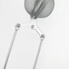 Stainless Steel Mini Cocoa Powder Sifter Tea Strainer 15.5x4.5cm