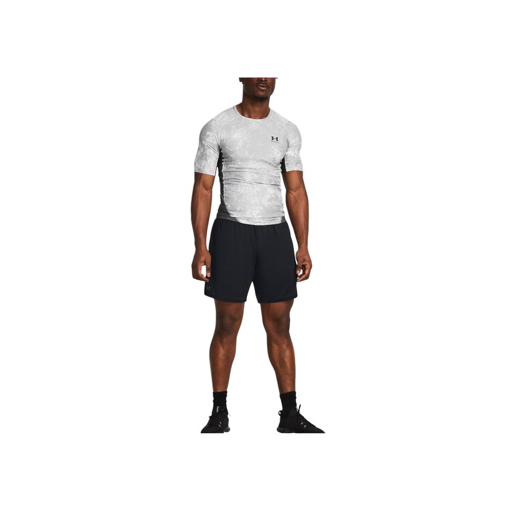 Under Armour Tech Vent Comfortable Breathable Shorts Men Shorts Black Castle-Rock 1388645-001