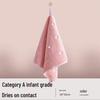 Soft Cute Cartoon Coral Fleece Hanging Hand Towel - Absorbent Kitchen Wiping Cloth